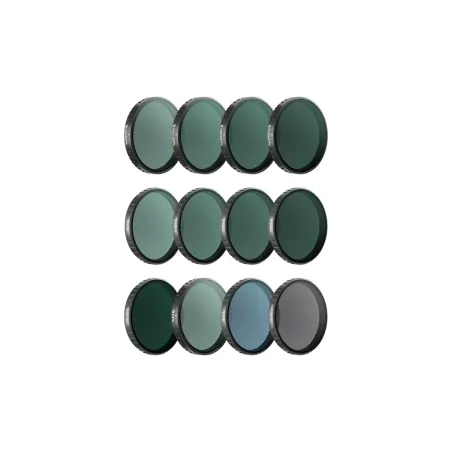 Freewell Filter Set for OSMO Action 6 – Mega Kit – 12-piece package